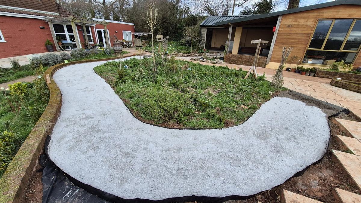 Completed living path by AJS Gardening